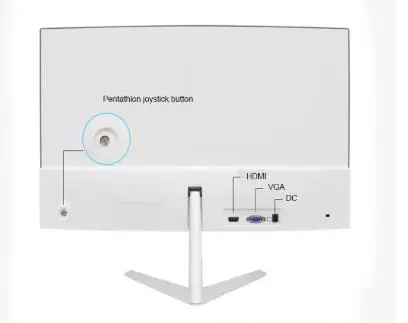 Монитор игровой 27 дюймовый изогнутый широкоформатный IPS/Led 24 &quot 75 Гц вход HDMI/VGA