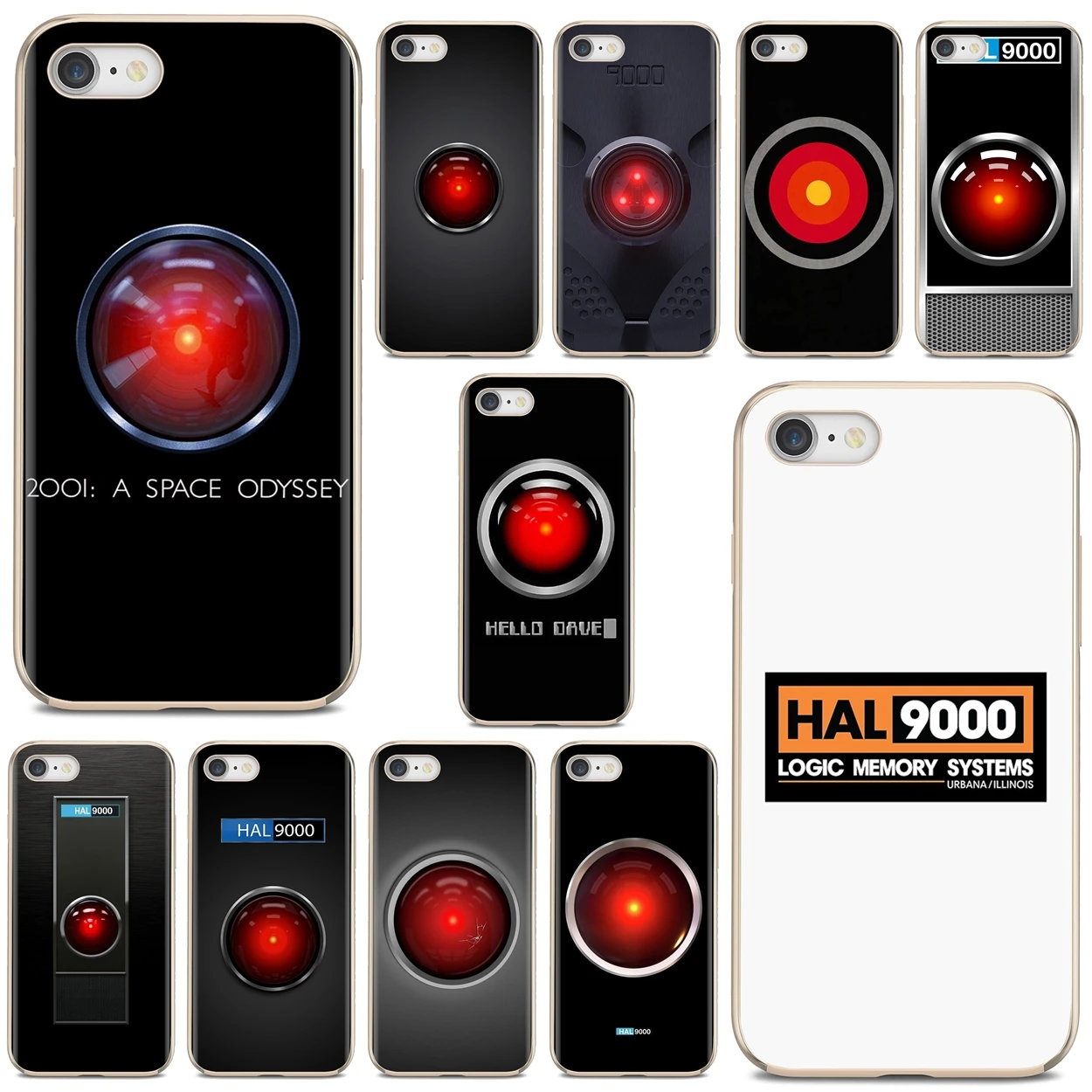 Хипстерский силиконовый чехол для телефона космическая Одиссея Hal 9000 Xiaomi Mi 5X 6X Mix 1