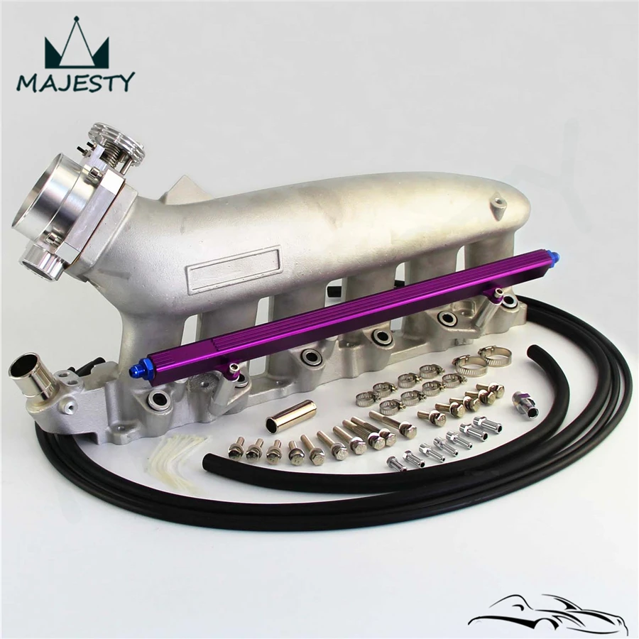 Впускной коллектор + Топливная рейка и корпус дроссельной заслонки Q45 90 80 мм для N *