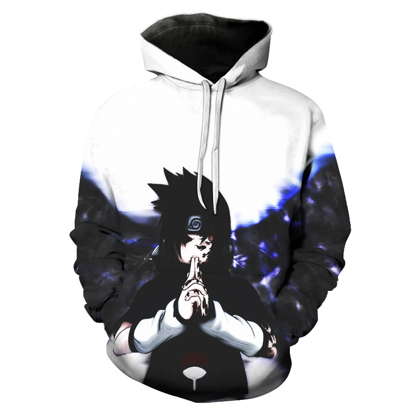 Новый осенний мужской пуловер с капюшоном 3D рисунком Драконий жемчуг sun wukong