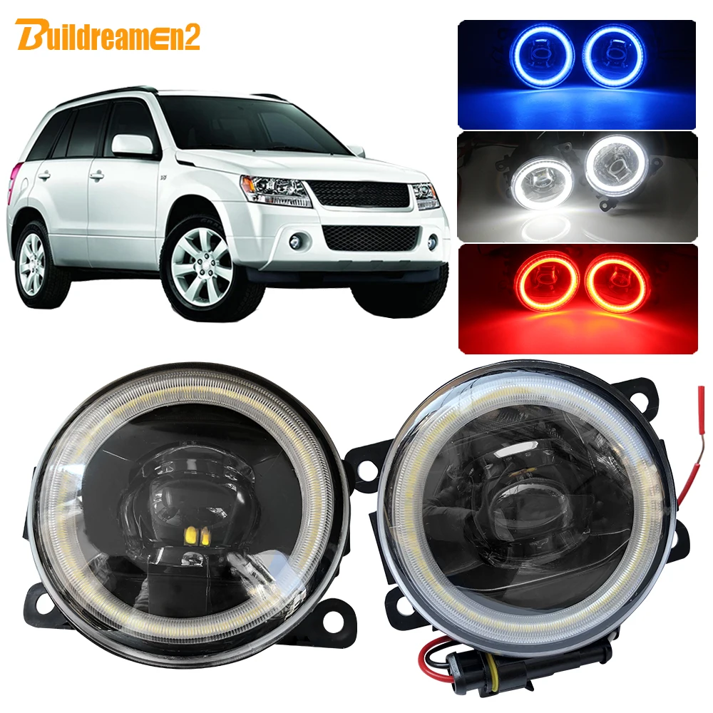 Buildreamen2 для Suzuki Grand Vitara 2 / II JT 2005-2015 автомобильные H11 Светодиодный Противотуманные