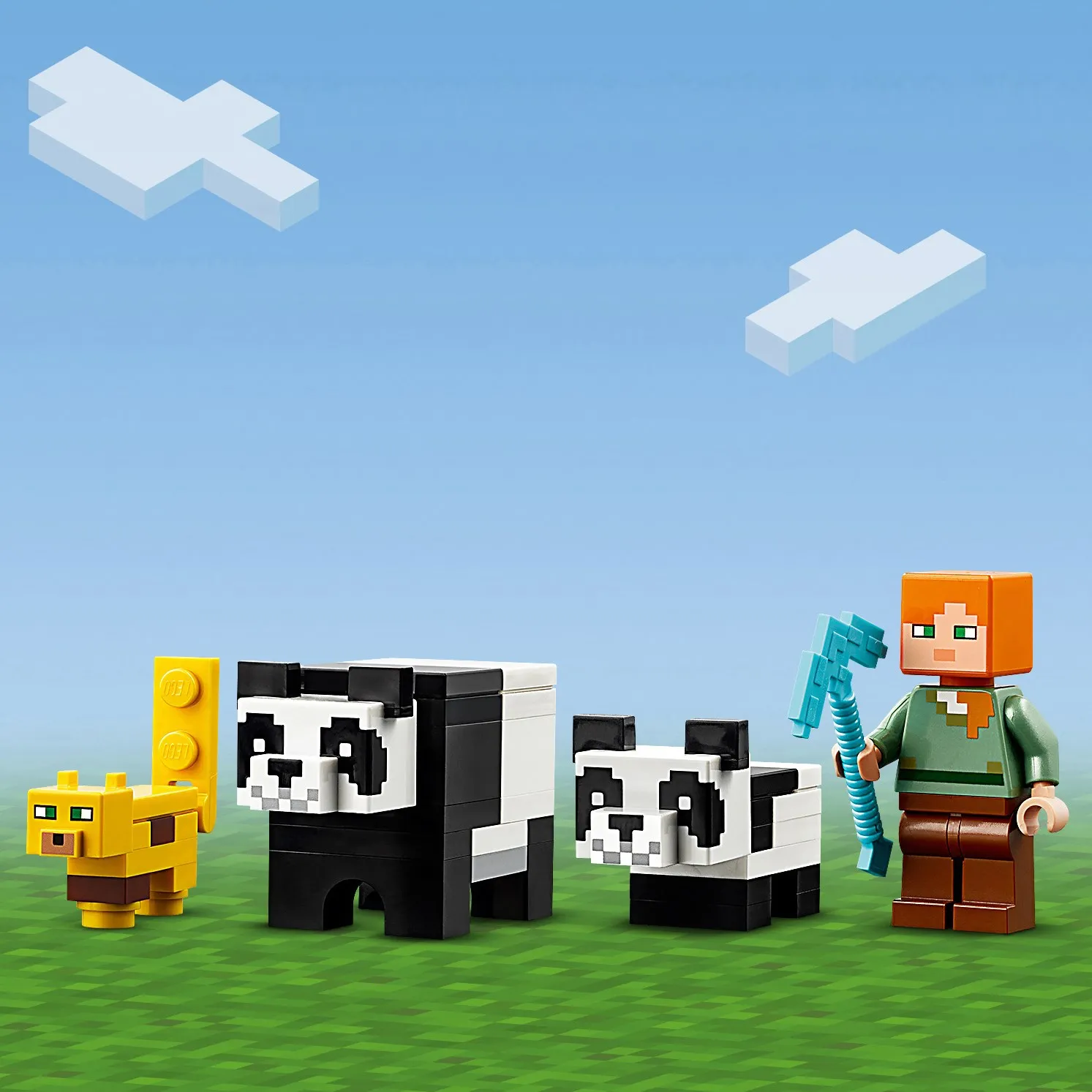 Конструктор LEGO Minecraft 21158 Питомник панд|Блочные конструкторы| |