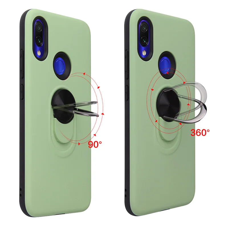 Чехол для samsung Galaxy M10 M20 A10 A30 A50 роскошный противоударный чехол с кольцом на палец