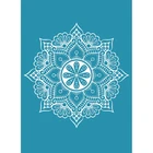 Самоклеящийся трафарет для шелкографии Мандала 95AA, сетчатые переводы, футболка сделай сам