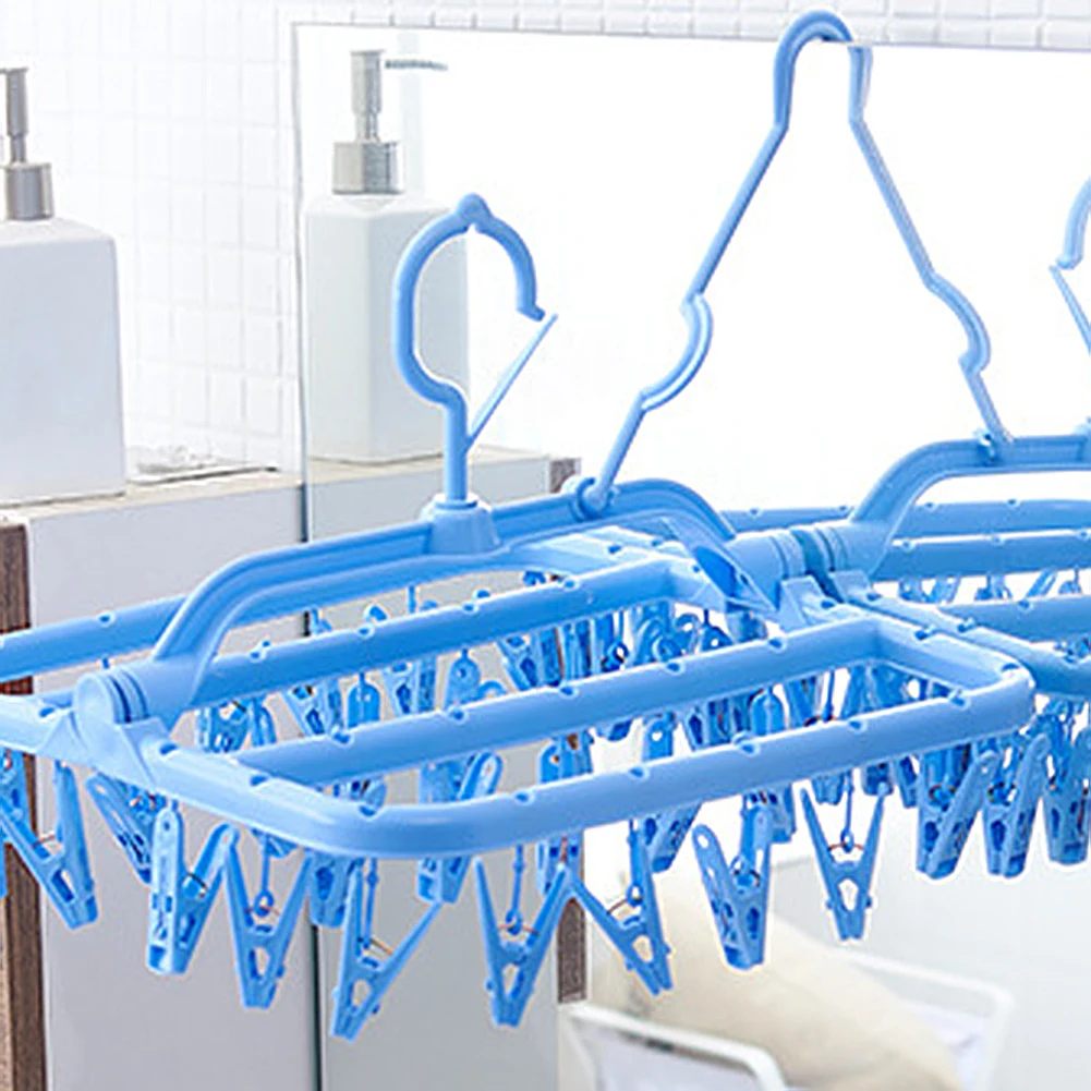 Домашний Складной Ветрозащитный нижнее бельё для девочек носки зажимы прищепка