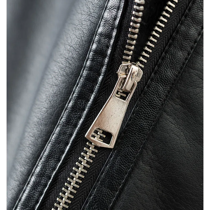 Женские зимние куртки из искусственной кожи с искусственным мехом коллекция 2019