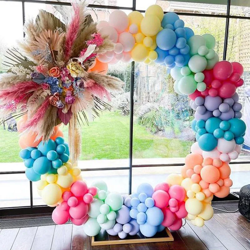 

1Pc 150cm Plastic Balloon Arch Ring DIY Background Holder Circle Ballon Column Base Baby Shower Birthday Wedding Party Decor
