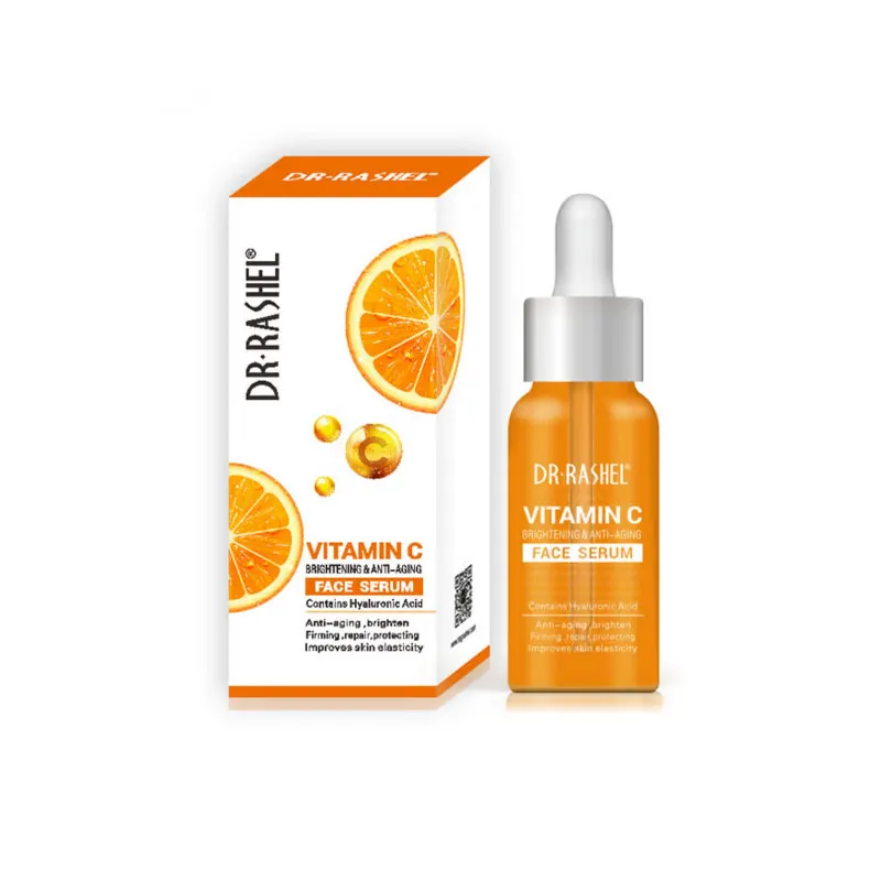 

DR.RASHEL Vitamin C Facial Essence Liquid Freckle Removal Acne Scars Hyaluronic Acid Anti-wrinkle VC Face Serum Fade Dark Spot