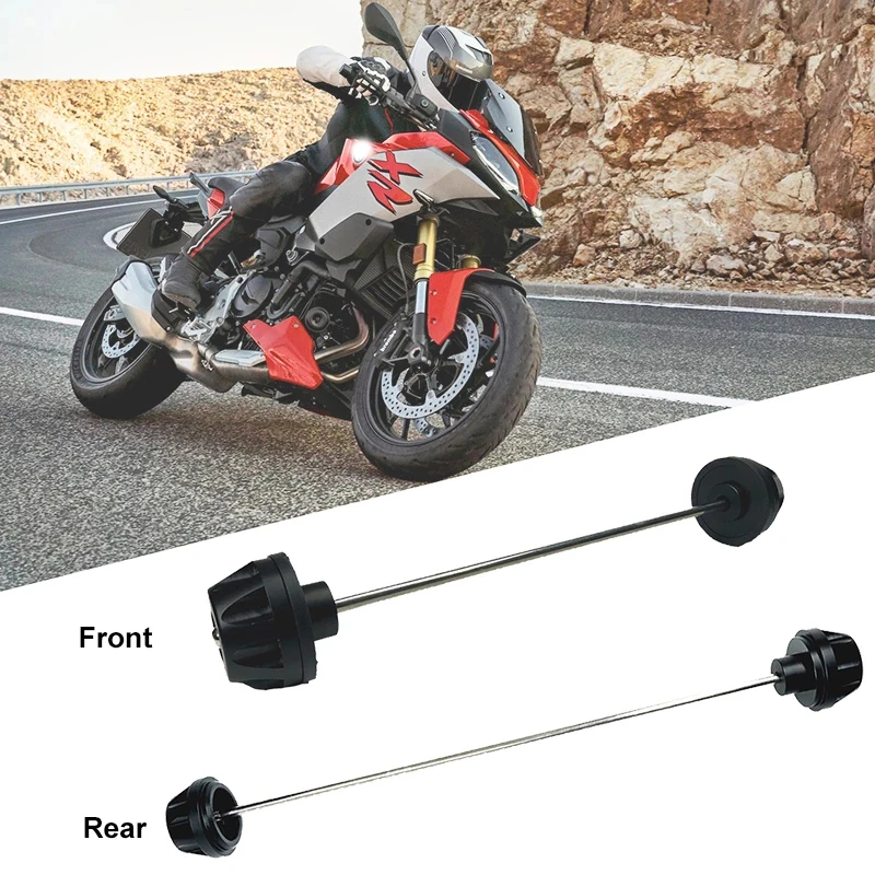 Motorcycle Front&ampRear Axle Fork Crash Sliders Wheel Protector Falling Protection For BMW F900R F900XR F 900 R XR 900XR 2020 | Автомобили