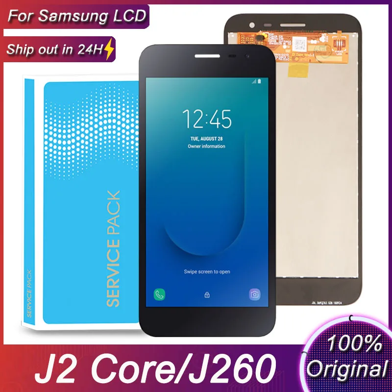 ЖК дисплей Super Amoled 5 ''для Samsung Galaxy J2 Core J260 сенсорный экран с дигитайзером в сборе
