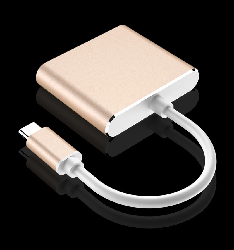 3 в 1 тип c концентратор usb кабель