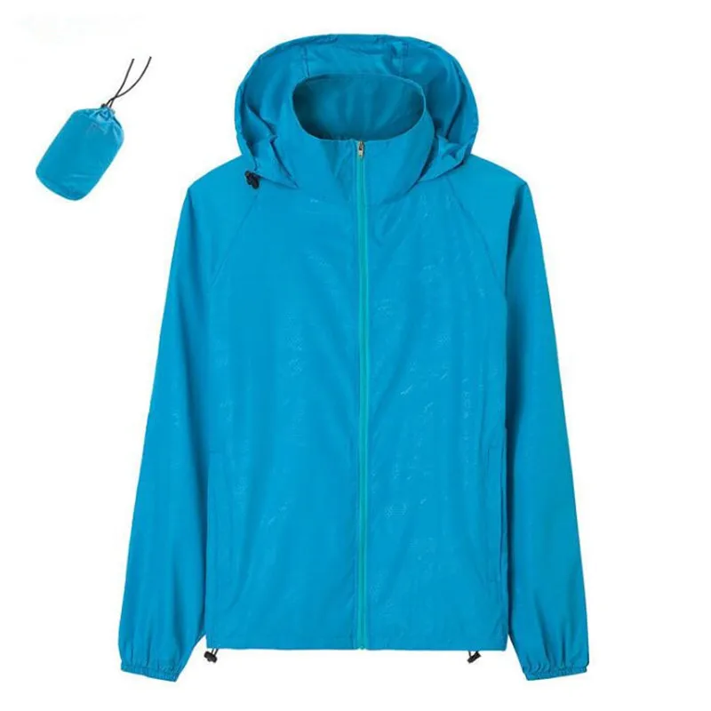 Новинка 2019 летние весенние женские и мужские тонкие куртки с длинным рукавом