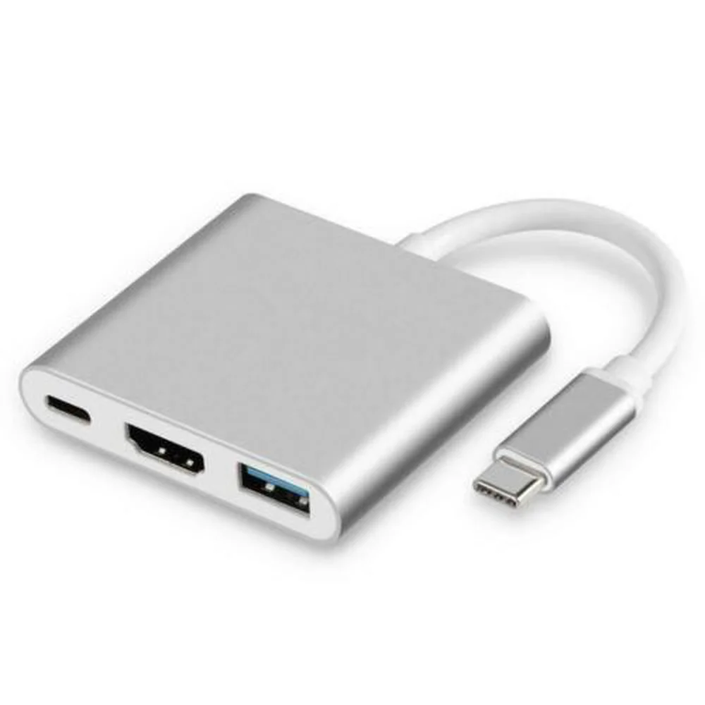 

USB 3,1 usb Type-C разъемом спецификации USB type-c с разрешением 4k HDMI USB 3,0 концентратор usb Кабель-адаптер для Apple MacBook