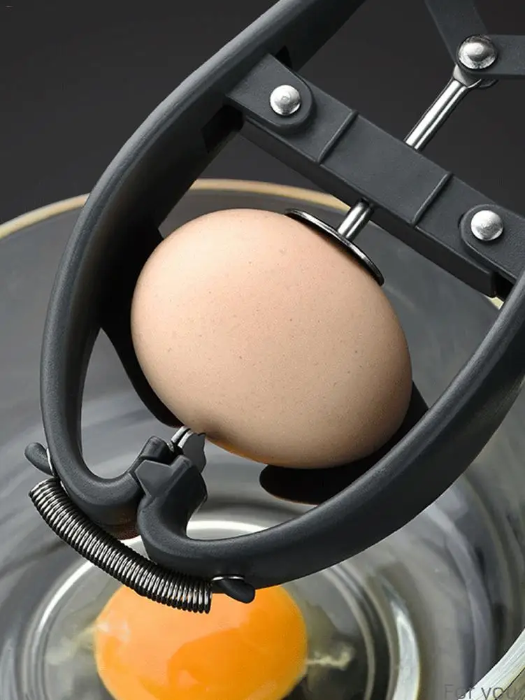 

Бытовой кухонный ручной инструмент для взбивания яиц, открывалка для яиц из нержавеющей стали, удобный инструмент для взбивания яиц для вып...