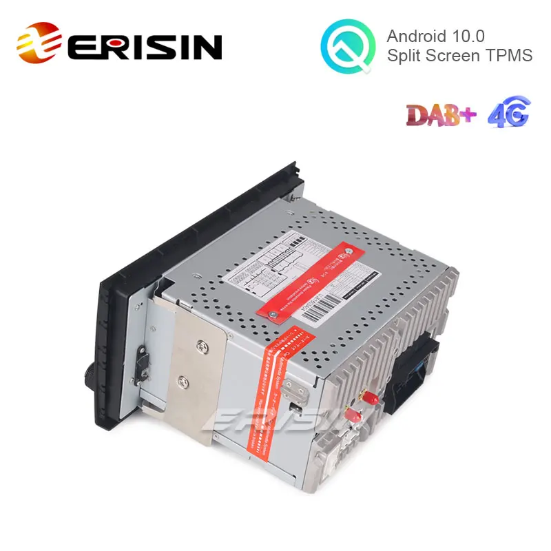 Erisin ES5178A 7 "16GB Android 10 0 автомобильная стереосистема для Audi A4 S4 CarPlay + DAB DVD TPMS Wifi GPS