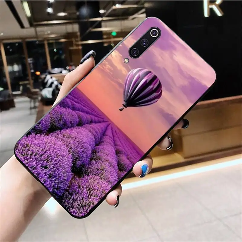 Королевский Фиолетовый силиконовый черный чехол PENGHUWAN для телефона Huawei Nova 6se 7 7pro