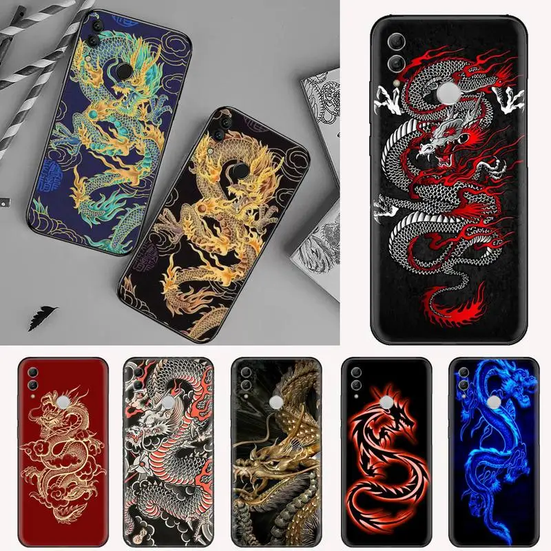 

Red Dragon Phone Case For Huawei NOVA 2 2i 2s 3i 4 4e 5 plus P10 lite 20 P20 pro honor10