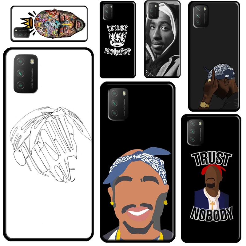 

Чехол для Xiaomi Mi 11T 12 Pro Mi 11 Lite, футляр 2Pac Tupac Rapper Singer для POCO X3 Pro X3 GT F1 F3 M3 M4 X4 Pro