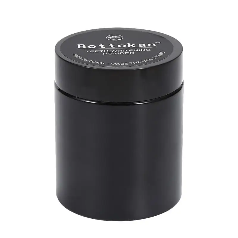 45 г отбеливающий порошок для зубов с бамбуковым углем натуральная Органическая