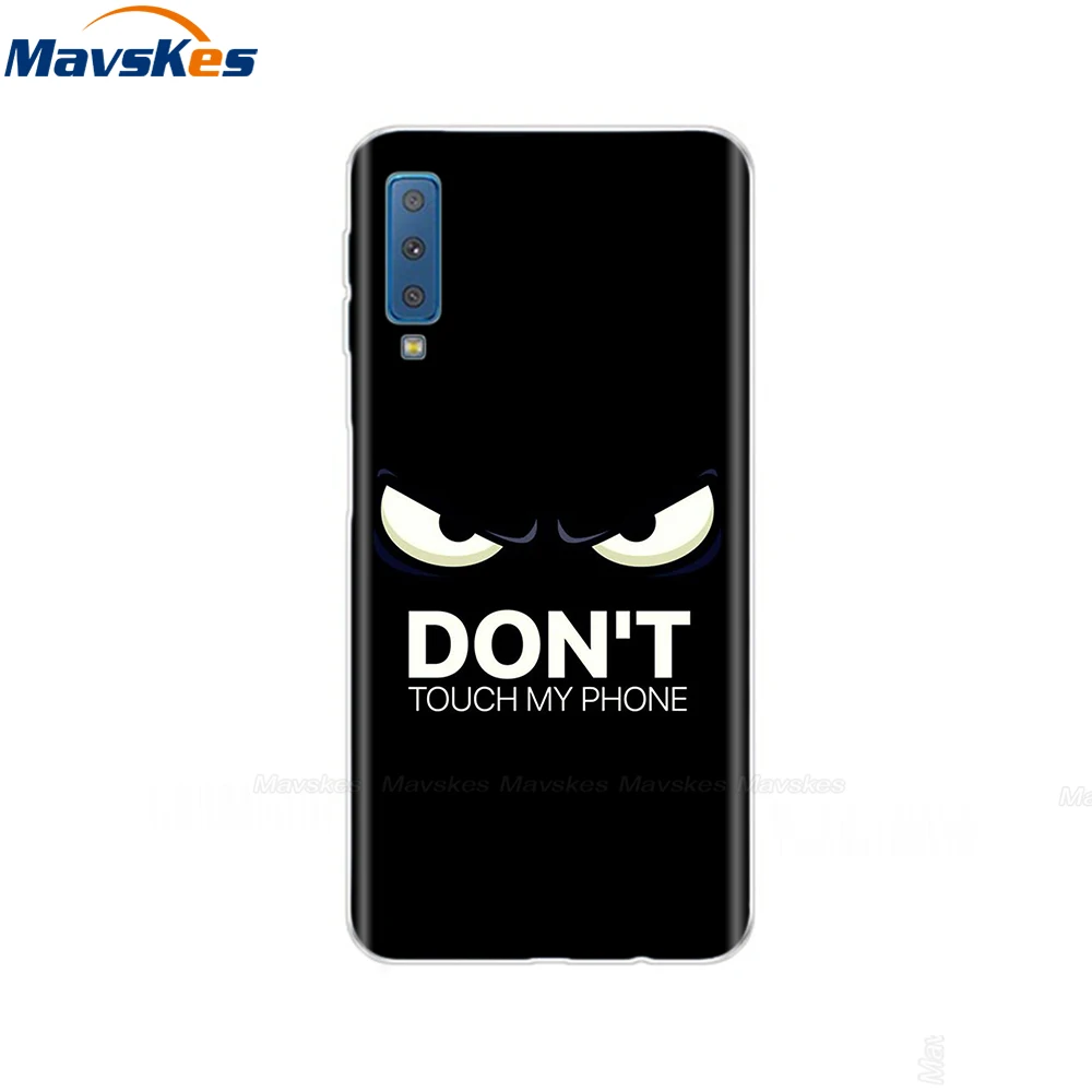 43 Силиконовый чехол для samsung Galaxy A7 чехол A750 A750F чехол 6,0 'TPU чехол для телефона samsung A 7 750 750F Fundas Coque - Цвет: 43