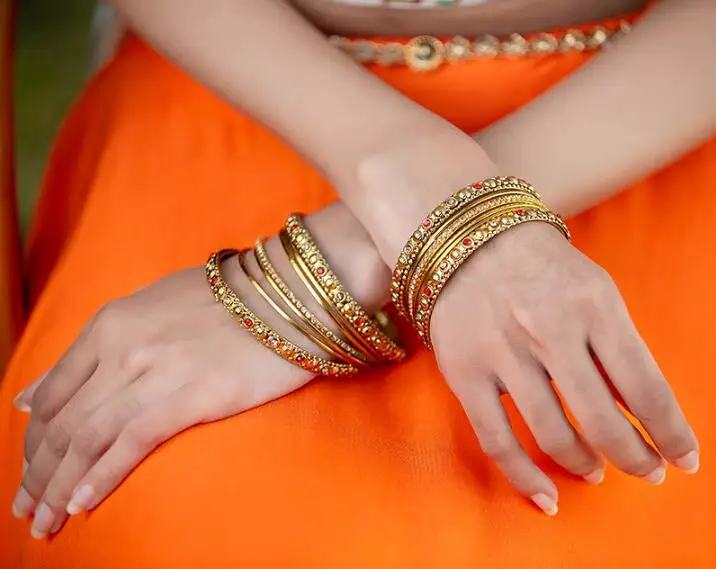 Традиционные индийские сари аксессуары для женщин и девушек выступлений на