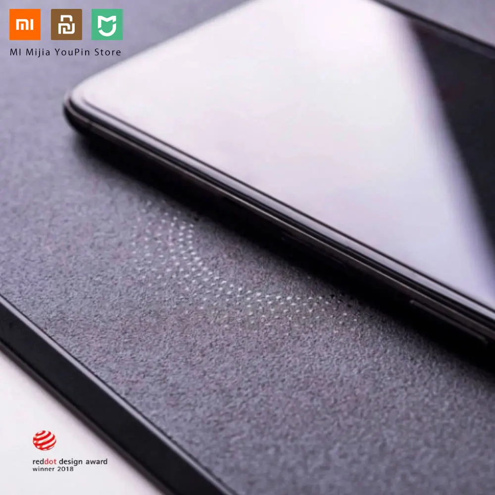 Оригинальный коврик для мыши Xiaomi MIIIW смарт Qi Standard с поддержкой Mi Mix2S Беспроводной