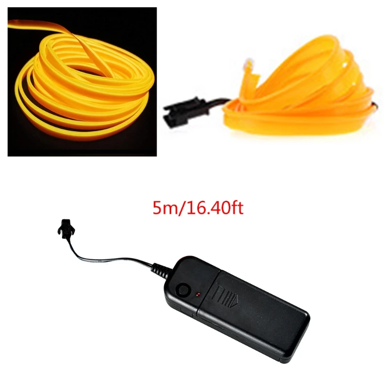 

Neon EL Wire for Car Decoration Glowing Electroluminescent Wire Light Cold Light