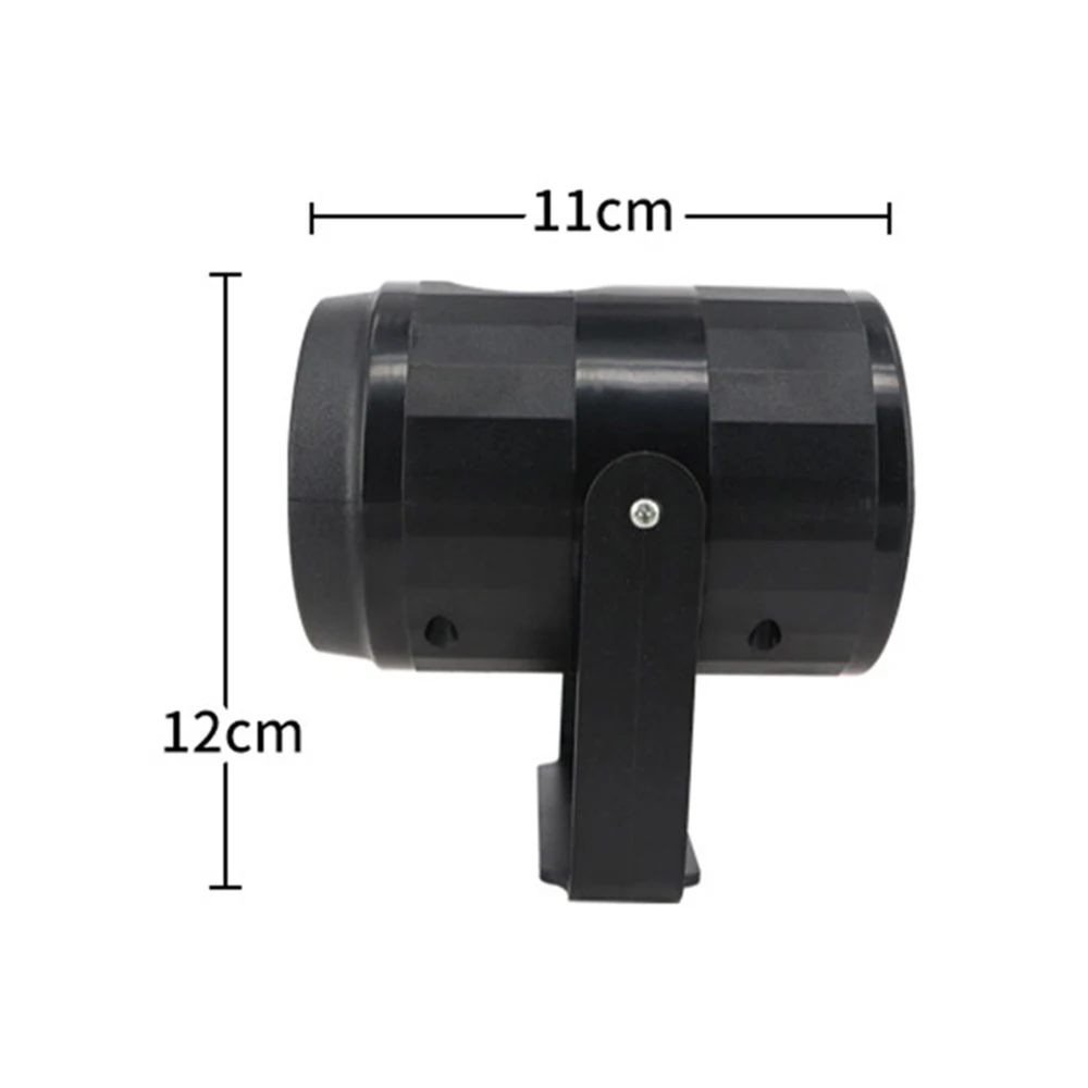 Светодиодный проектор с 12 узорами новогодний лазерный со снежинками