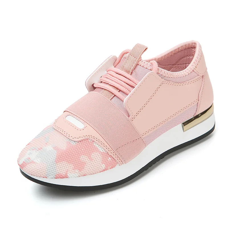 

Fujin Women Sneakers New Spring Fashion Pu Leather Platform shoes Ladies Trainers Women Casual Shoes