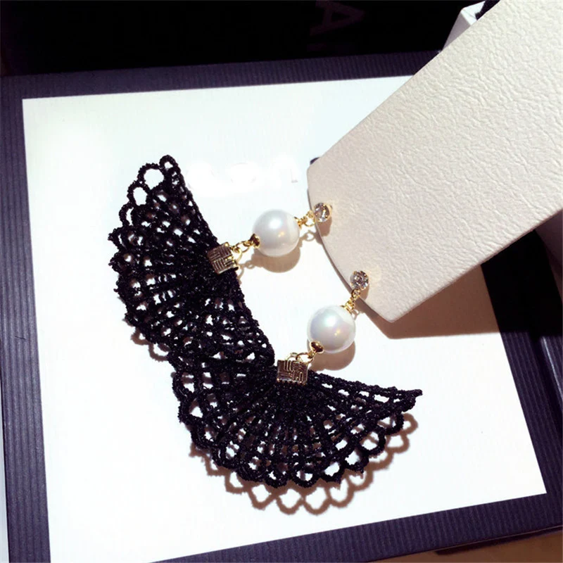 Новые модные корейские висячие серьги длинные для женщин супер красивые