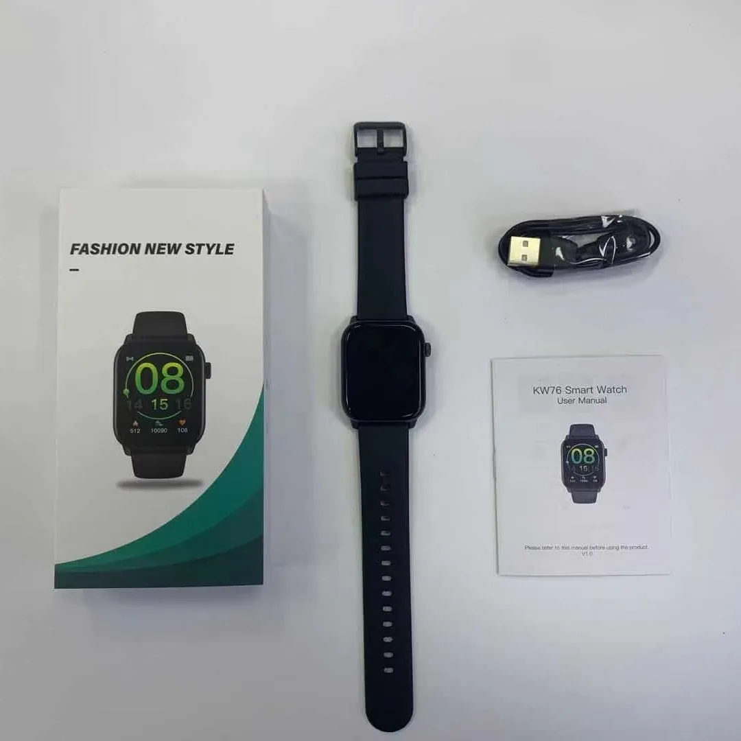 

IP68 Waterproof Smart Watch KW76 Women Lovely Bracelet Heart Rate Monitor Sleep Monitoring Smartwatch Connect IOS Android band