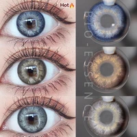 bio essence 1 pair color contact lenses for eyes natural lense blue lenses gray eye lenses brown lenses fashion lenses