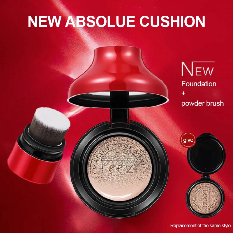 

BB-крем с воздушной подушкой для макияжа лица, стойкий консилер, скрывающий пятна, акне, мягкий крем, увлажняющая женская косметика TSLM2