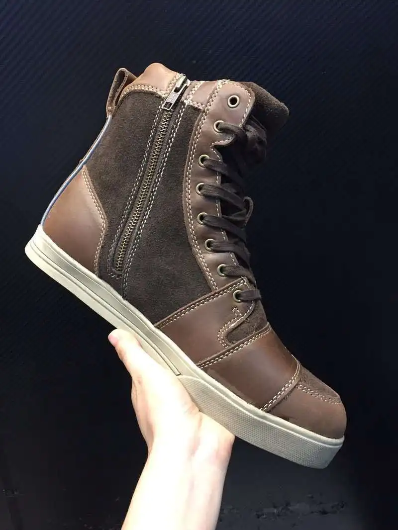 Мотоциклетные водонепроницаемые ботинки ARCX коричневые серые мотоциклетные для