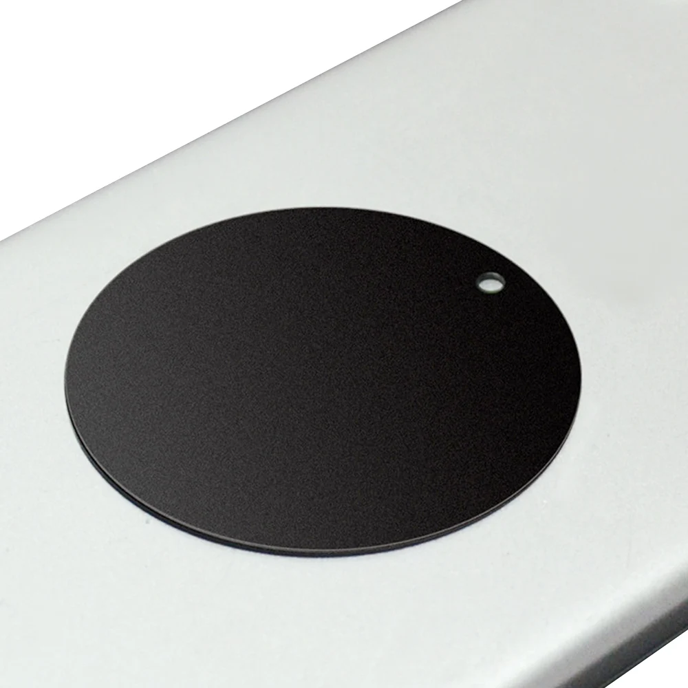 Besegad 4 шт. портативная сменная металлическая пластина с самоклеющейся функцией