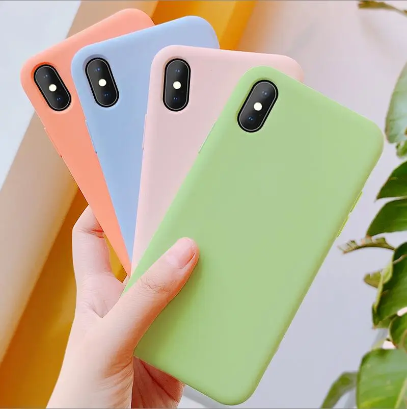 Роскошный оригинальный силиконовый чехол для телефона iPhone 11 Pro Max X XR XS MAX чехлы Apple