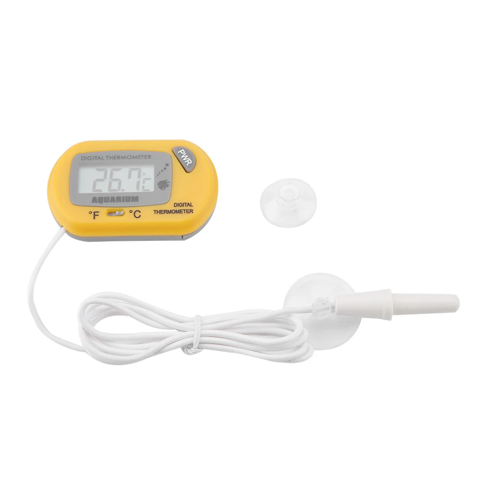 LCD Digital Thermometer for Aquarium Fish Tank Indoor Convenient Temperature Sensor Gauge Meter Water Controller | Дом и сад