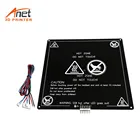 Лидер продаж, алюминиевая печатная платформа Anet для 3D принтера Anet A8 A6 A2, MK3, 12 В