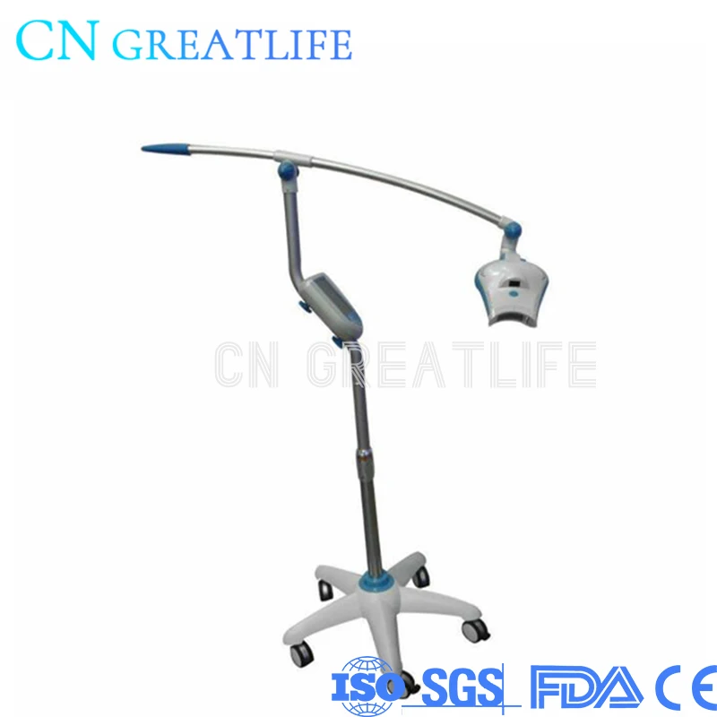 Mobile Portable Dentists Led Light Tooth Bleaching Accelerator System Unit Teeth White Machine Lamp Dental Whitening Professiona |