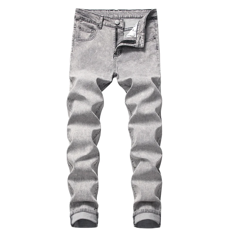 

Stretch Fit Jeans For Men European And American Men's Jeans