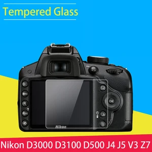 Camera Screen Protector Tempered Glass LCD Film For Nikon D3000 D3100 D3200 J3 J4 J5 Z50