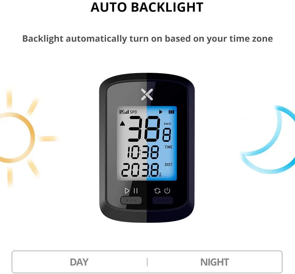 

Велокомпьютер XOSS, беспроводной GPS-трекер, спидометр, Bluetooth, водонепроницаемый, дорожный велосипед, одометр для горных велосипедов