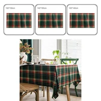convenient table cover christmas style 2 colors innovative fine texture dinning table cloth tablecloth table linen
