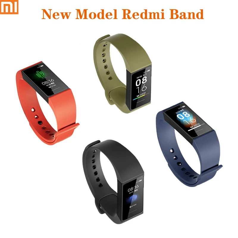 Умный Фитнес браслет Xiaomi Redmi Band цветной сенсорный экран 1 08 дюйма|Смарт-браслеты| |