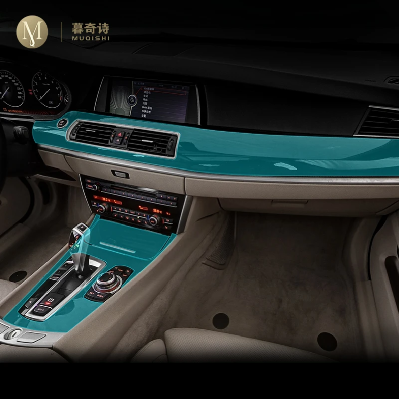 

Для BMW F07 F10 F11 Series 5 5GT 2011-2017 интерьер автомобиля центральной консоли прозрачная защитная пленка TPU Анти-Царапины ремонт пленка
