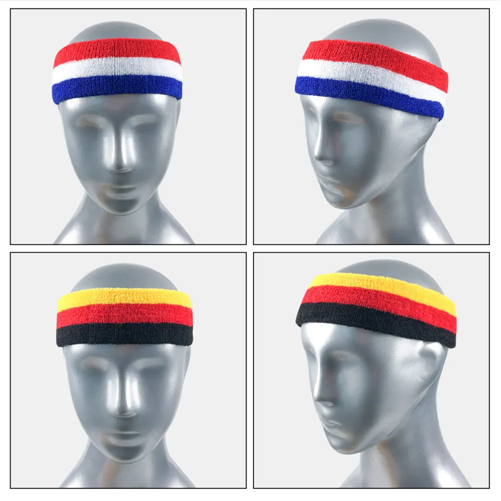1 шт. спортивная повязка на голову с национальным флагом для мужчин и женщин |