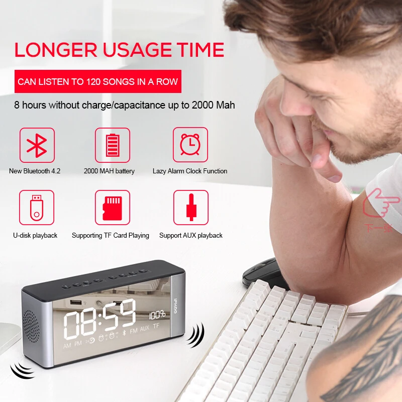 Компактный Bluetooth-динамик IF-D3 беспроводной портативный автомобильный