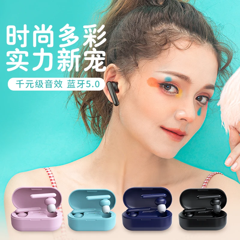 FLAIKATE наушники вкладыши TWS Bluetooth для iPhone11 Pro громкой связи гарнитура Беспроводной