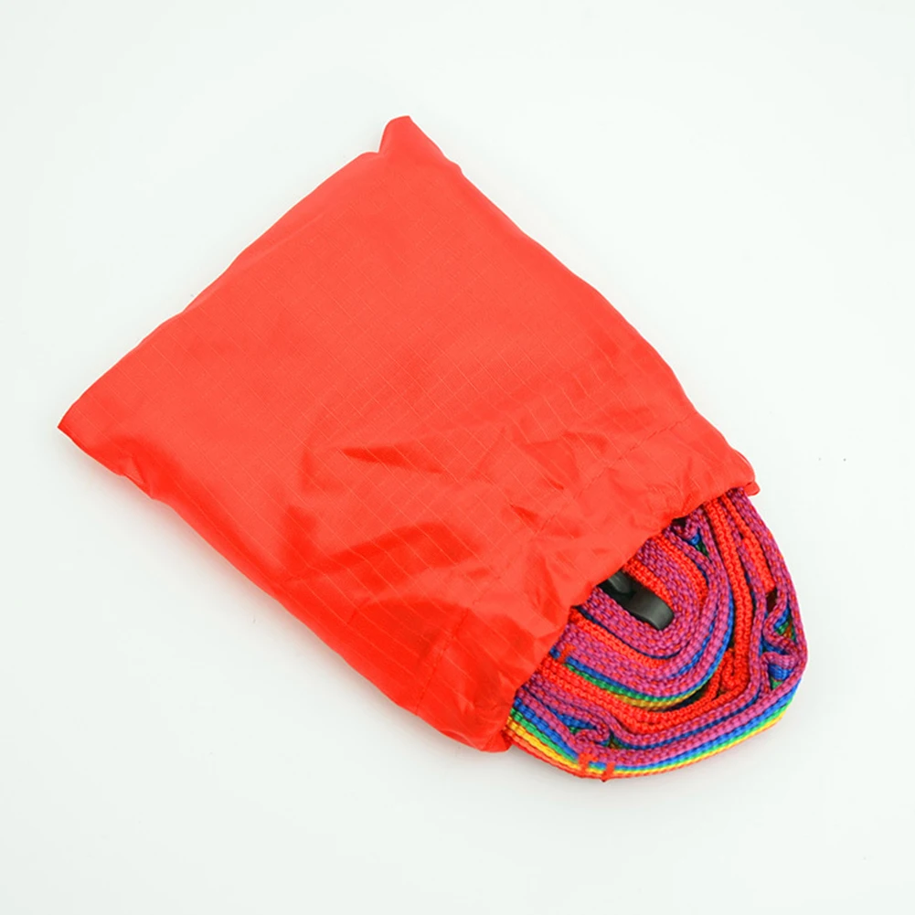 Нейлоновый шнур палатки слинг одежды двухслойная одежда веревка с сумкой для