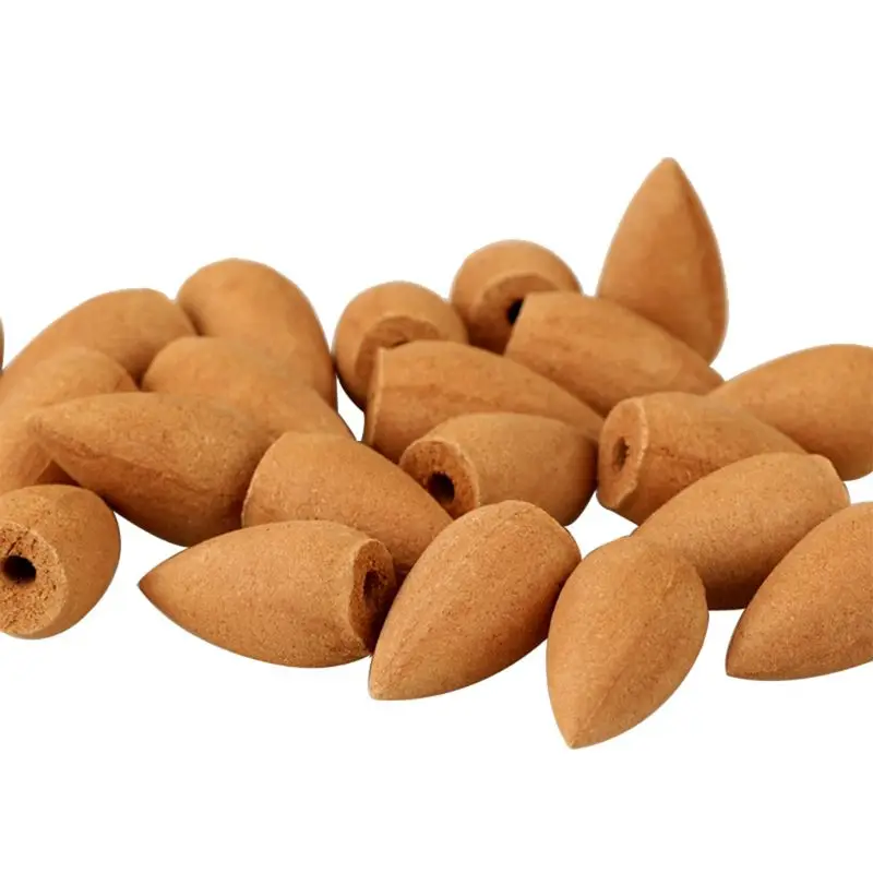 Круглый фарфоровый керамический конус Набор держателей для курильницы дома и